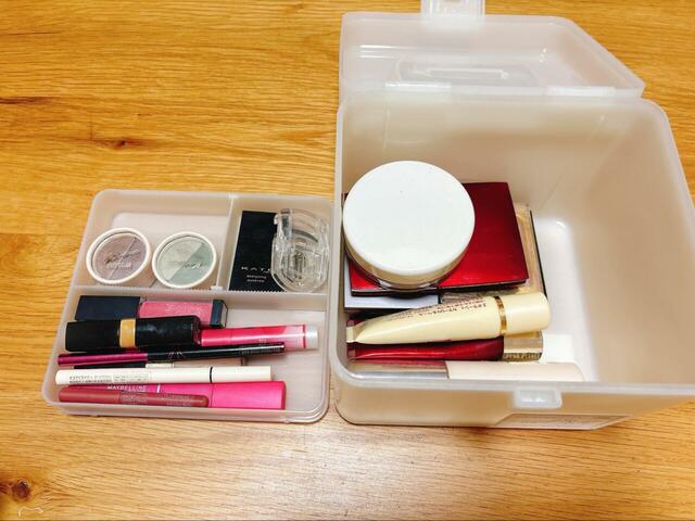 【3COINS シアーメディスンボックス】カラーはブラウン、アイボリーの2種。家のどこでも馴染むので、コスメや小物などの収納に使うのもおすすめ！