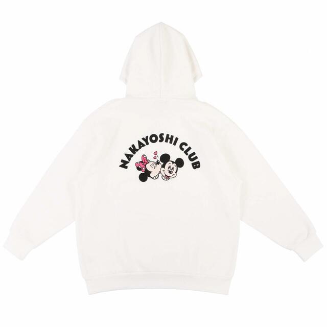 パーカー 5,200円|東京ディズニーリゾート「なかよしなミッキーとミニーがデザインされたグッズ」|販売店舗:東京ディズニーランド「タウンセンターファッション」、 東京ディズニーシー「フィガロズ・クロージアー」|発売日:2024年2月1日(木)