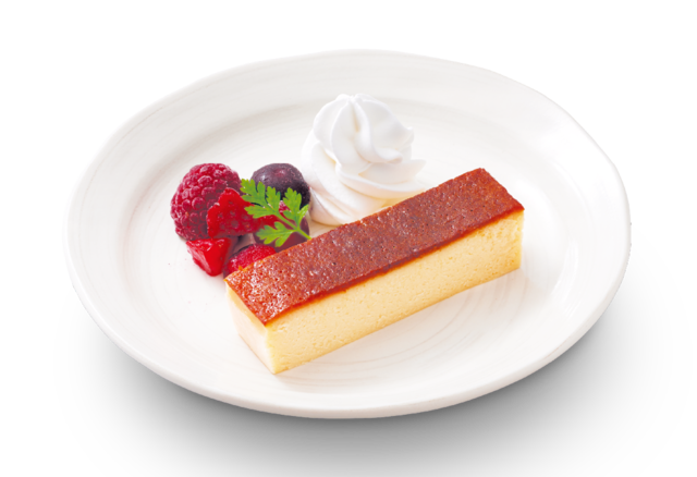 「​​​バスクチーズケーキ」＜期間：2026年5月21日～7月8日＞【和食さとに「初夏の北海道フェアメニュー」が登場！北海道産食材をたっぷり使用したメニューが120分間食べ放題！】