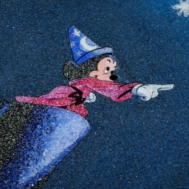 ダイヤモンド1ct入り　ジュエリー絵画　『ファンタジア』 ミッキー　 Mサイズ （1ctDMK3M) 1,100,000円