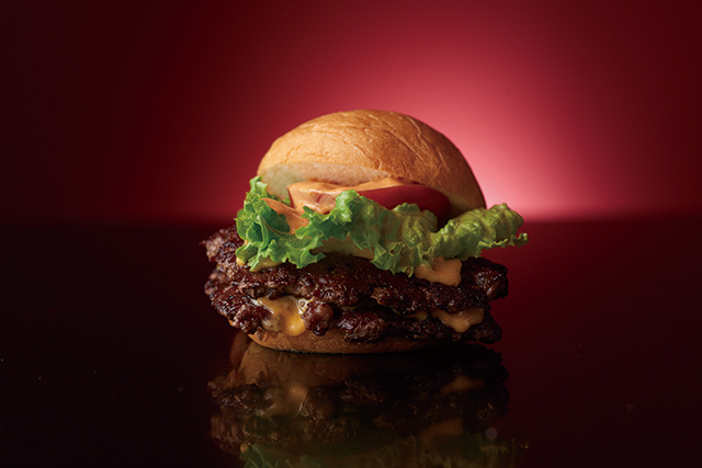 ハンバーガー/ダブル 972円|ENRY’S BURGER