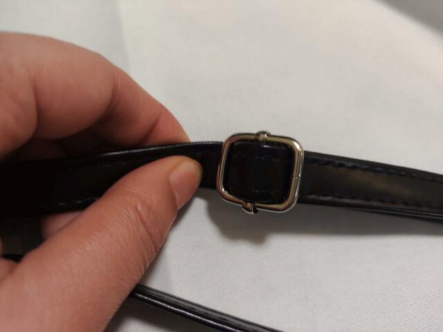 長さを調節できる