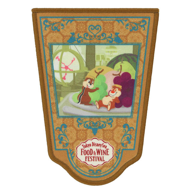 ワッペンアクセサリー 900円|東京ディズニーシー・フード&ワイン・フェスティバル スペシャルグッズ|発売日:2025年4月7日(月)