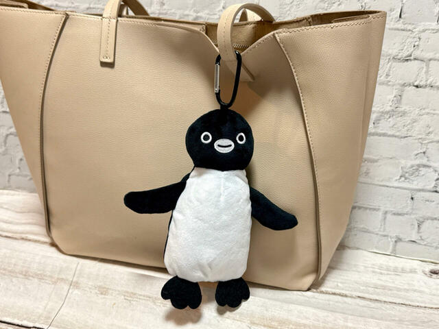 バッグに付けるとしっかりアクセントになります。かわいい!