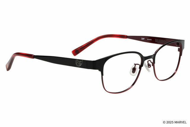 メガネ ¥12,200|Zoff「MARVEL COLLECTION DEADPOOL&WOLVERINE」DEADPOOL&WOLVERINE MODEL