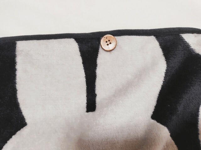 はおりやすいボタンつき