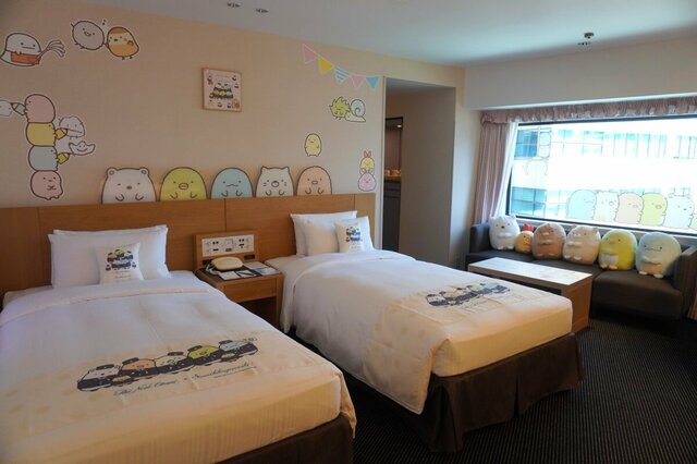 【すみ っコぐらしルーム in ホテルニューオータニ】客室内 ©San-X