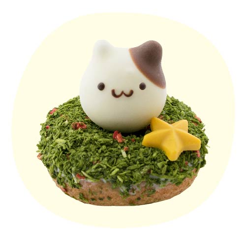 お友だちのマフィンもドーナツに♪