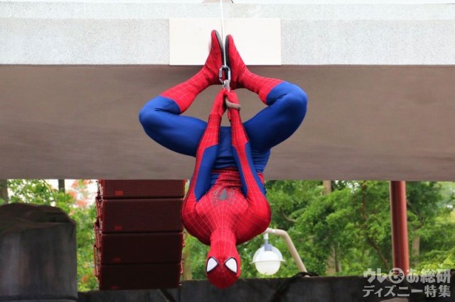 香港ディズニーランド スパイダーマンミニー カチューシャ マーベル