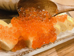 いくらを乗せた贅沢な「味変」