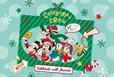 ミッキー & フレンズ｜クリスマスポストカード（複数購入特典）｜Happyくじ『DISNEY クリスマスオーナメントくじ2022』