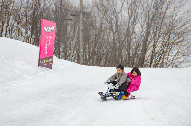 雪上アドベンチャー「白馬つがいけSNOW WOW！」｜栂池高原スキー場（スノーウェア提供：ISBJÖRN）