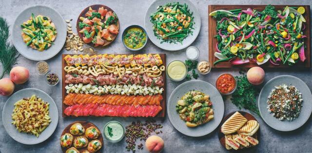 「セイボリー（イメージ）」＜期間：2025年7月25日～8月31日＞【【コンラッド大阪】アイスを自由にトッピング♪“DIYアイスクリーム“が楽しめる「ピーチ＆アイスクリームスイーツビュッフェ」開催】