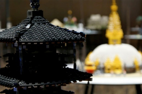 40万のレゴブロックでつくられた「世界遺産」