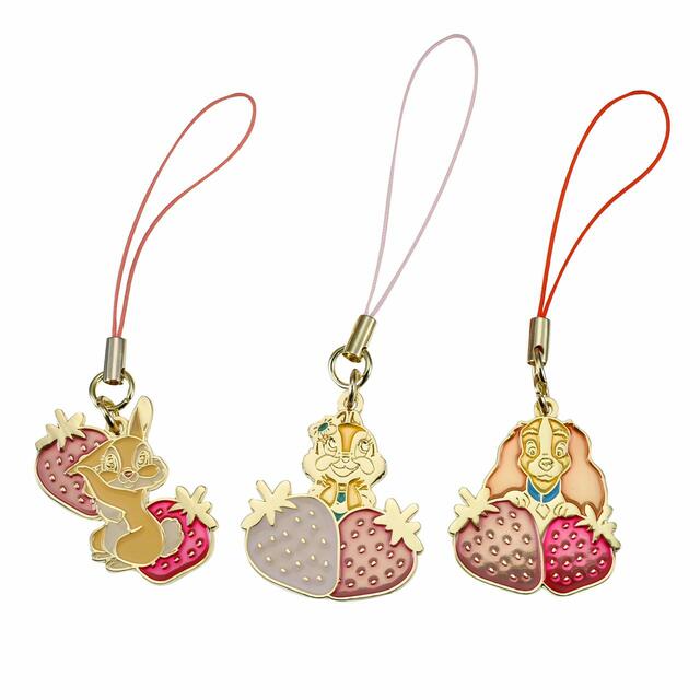 ディズニーキャラクター シークレットストラップ STRAWBERRY COLLECTION 900円