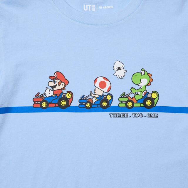 ユニクロ UTアーカイブ スーパーマリオ グラフィックTシャツ 990円