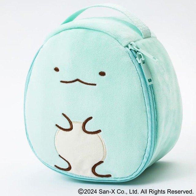 『すみっコぐらし ふわふわおすわりポーチ とかげver.』