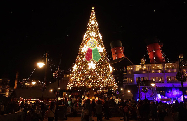 デコレーション｜東京ディズニーシー｜東京ディズニーリゾート「ディズニー・クリスマス」2018