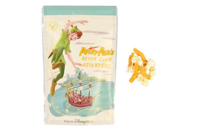 スナックミックス 600円｜「ピーターパンのネバーランドアドベンチャー」をテーマにしたグッズ｜東京ディズニーシー新テーマポート「ファンタジースプリングス」｜販売店舗：東京ディズニーシー「エンポーリオ」｜発売日：2024年5月28日（火）