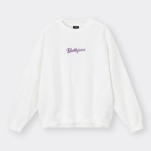 『ビートルジュース』グラフィックスウェットプルオーバー(長袖)WB CLASSIC FILM COLLECTION +X