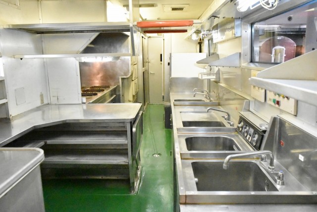シンクなど衛生許可を満たしたキッチン