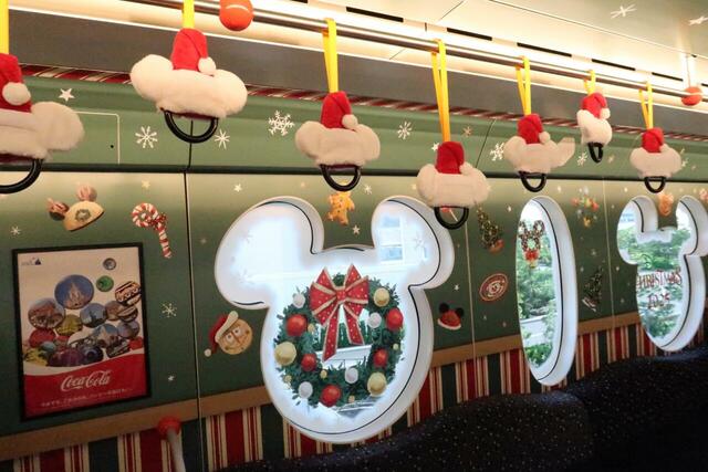 【ディズニーリゾートライン】ディズニー・クリスマス・ライナー