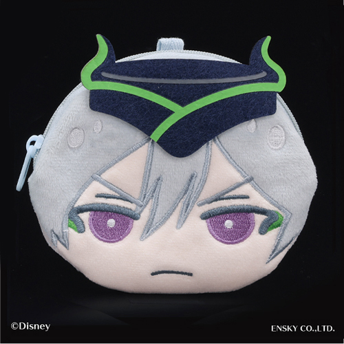 ディズニー ツイステッドワンダーランド おまんじゅうふかふかポーチ 20.シルバー