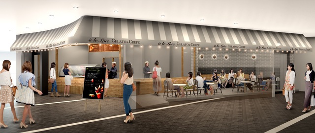 ジェラート＆クレープ専門店「ア・ル・ロイック」