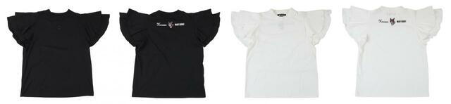 【マリークヮント×クロミ】コラボ商品：フリルプルオーバー（全2種）各8,250円（税込）