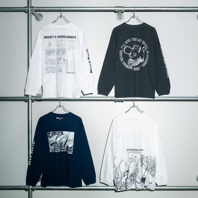 グラフィックTシャツ(長袖)|2,990円|ユニクロUT「チェンソーマン × 河村康輔」コレクション