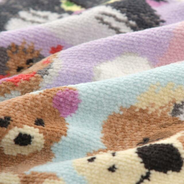 ディズニーキャラクター ミニタオル シェニール織 DISNEY FLUFFY ANIMAL 1,800円