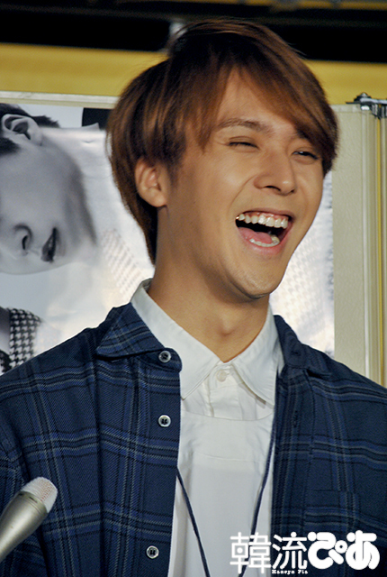 大爆笑のBEASTドンウン／ソロデビュー会見＆リリースイベント