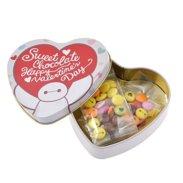 ベイマックス チョコレート 缶入り BAYMAX HEART VALENTINE 1,400円