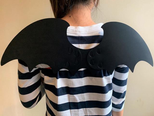 「コウモリウィング／ブラック」装着してみました！