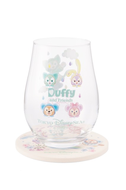 「ダッフィー＆フレンズのビューティフル・レイニーデイズ」グラス&コースター