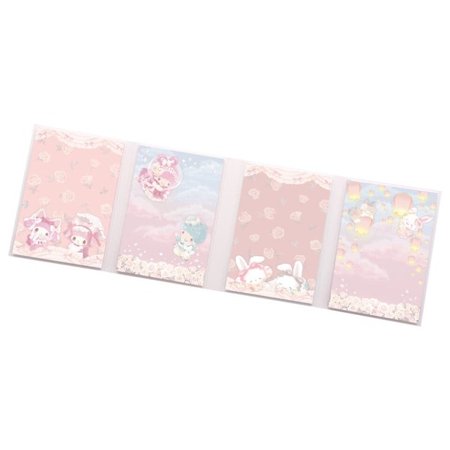 【サンリオピューロランド「パタパタメモ」605円】4種類のデザインのメモ入り