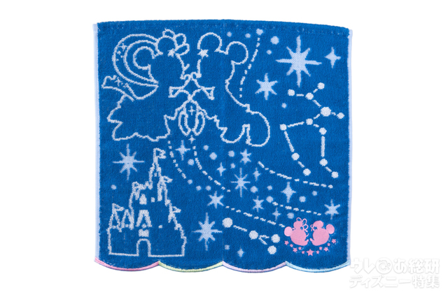 ウォッシュタオル 700円｜縦約34×横約35cm｜東京ディズニーリゾート「ディズニー七夕デイズ」