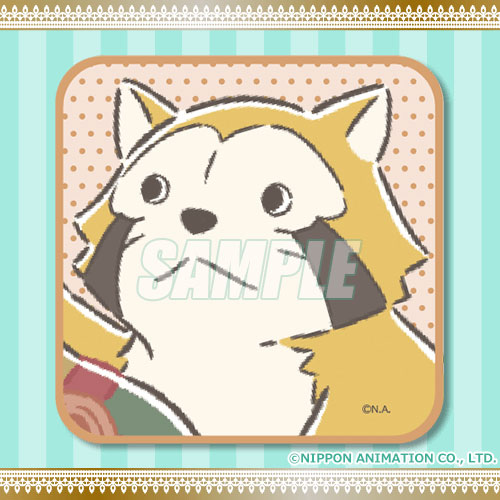 【世界名作劇場 どうぶつオンラインくじ】C賞：ハンドタオル（全6種）