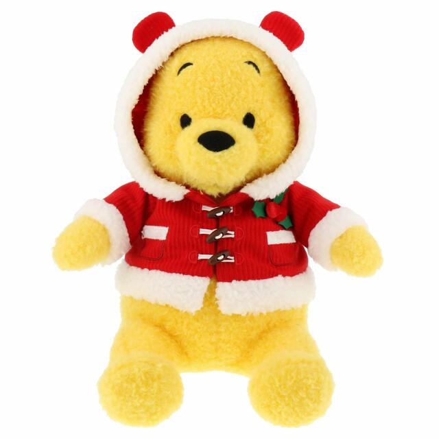 ぬいぐるみ 4,000円｜「ディズニー・クリスマス」スペシャルグッズ｜東京ディズニーリゾート40周年“ドリームゴーラウンド”｜発売日：2023年11月7日（火）｜販売店舗：東京ディズニーランド「ディズニー＆カンパニー」、東京ディズニーシー「ヴァレンティーナズ･スウィート」