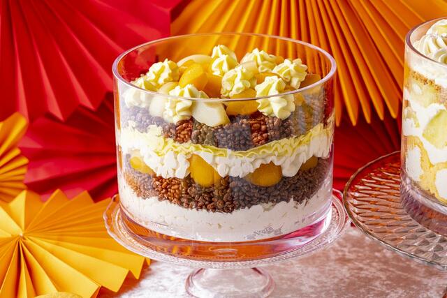 ピーチトライフル【「チャイニーズ＆ピーチ・メロンスイーツフェア」インターナショナルガーデンホテル成田】