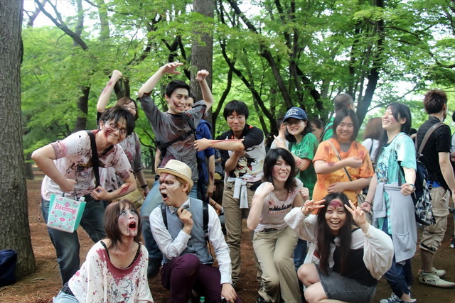 ゾンビウォーキング／キャラ崩壊？