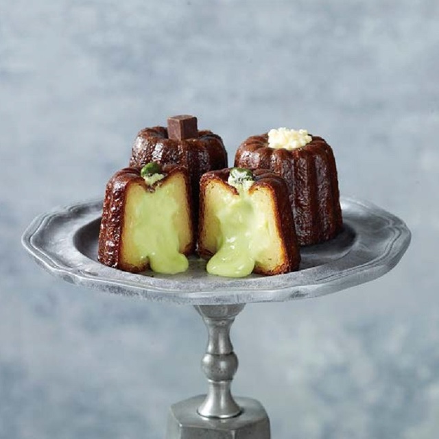 【大阪】フランシージェファーズ/生カヌレ3個セット ( ベルギーチョコ・カスタード・ピスタチオ)