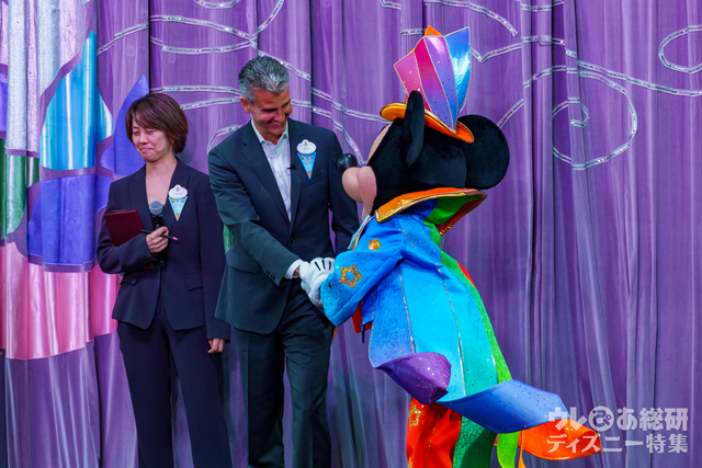 「東京ディズニーリゾート40周年“ドリームゴーラウンド”」オープニングセレモニー