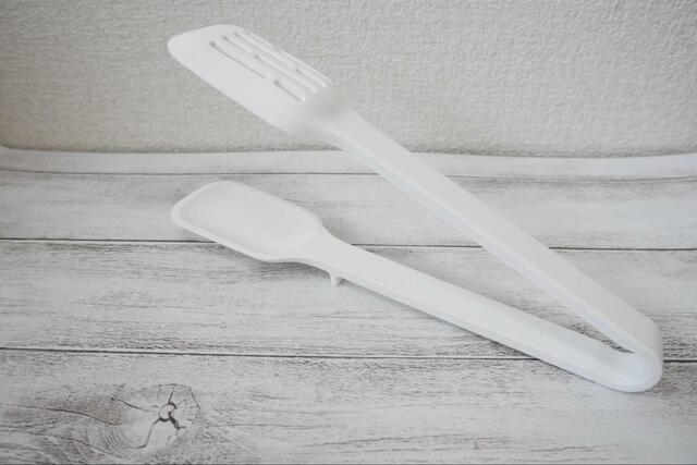 【TOWER シリコーン スプーン トング】フライパンが傷つかない