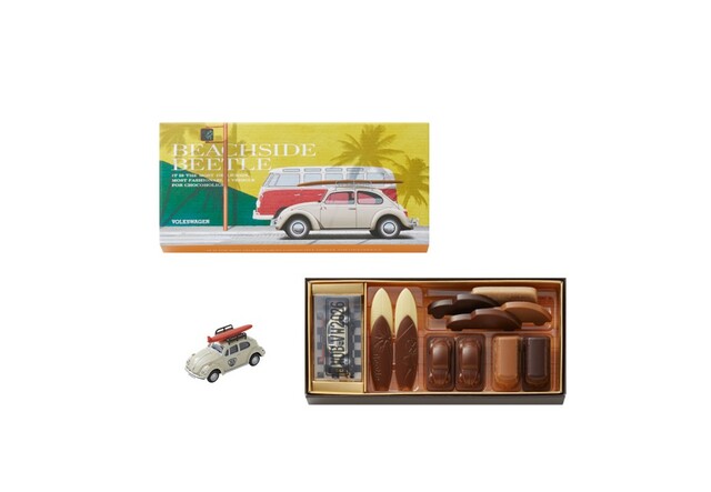 「Beachside Beetle -ビーチサイドビートル-」＜価格：2,808円（税込）＞【モロゾフの2026年バレンタインは、愛されるデザインの「Beetle」！遊び心たっぷりの新商品やラインナップをご紹介！】
