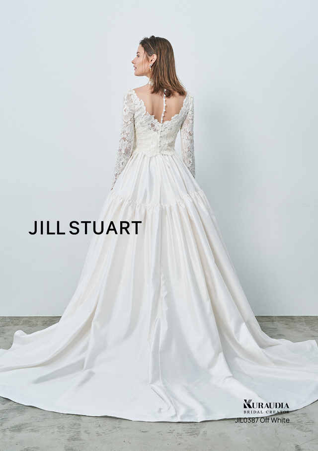 【JILL STUART（ジルスチュアート）新作ウェディングドレス】JIL0387-Off_White