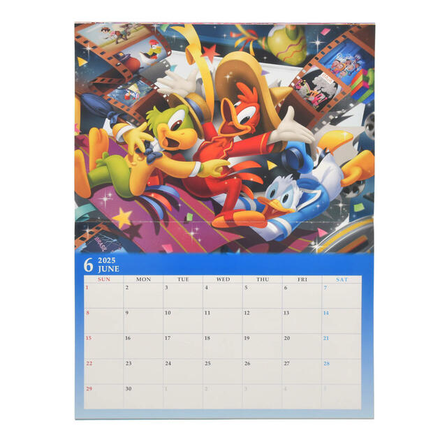ミッキー&フレンズ 壁掛けカレンダー Calendar&Organizer 2025 2,200円