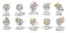 おすすめ“生牡蠣アレンジ”【ゼネラル・オイスター】「選べる3プラン！生牡蠣食べ放題」