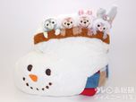 「ダッフィー&フレンズのウィンターホリデー」クッション