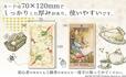 【PETER RABBIT™ TAROT】カードは70×120mmの標準的なサイズで、しっかりとした厚みがありシャッフルしやすい仕様です